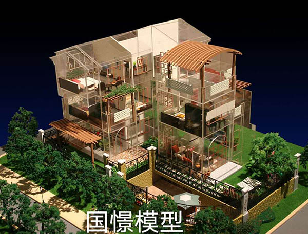 阳朔县建筑模型