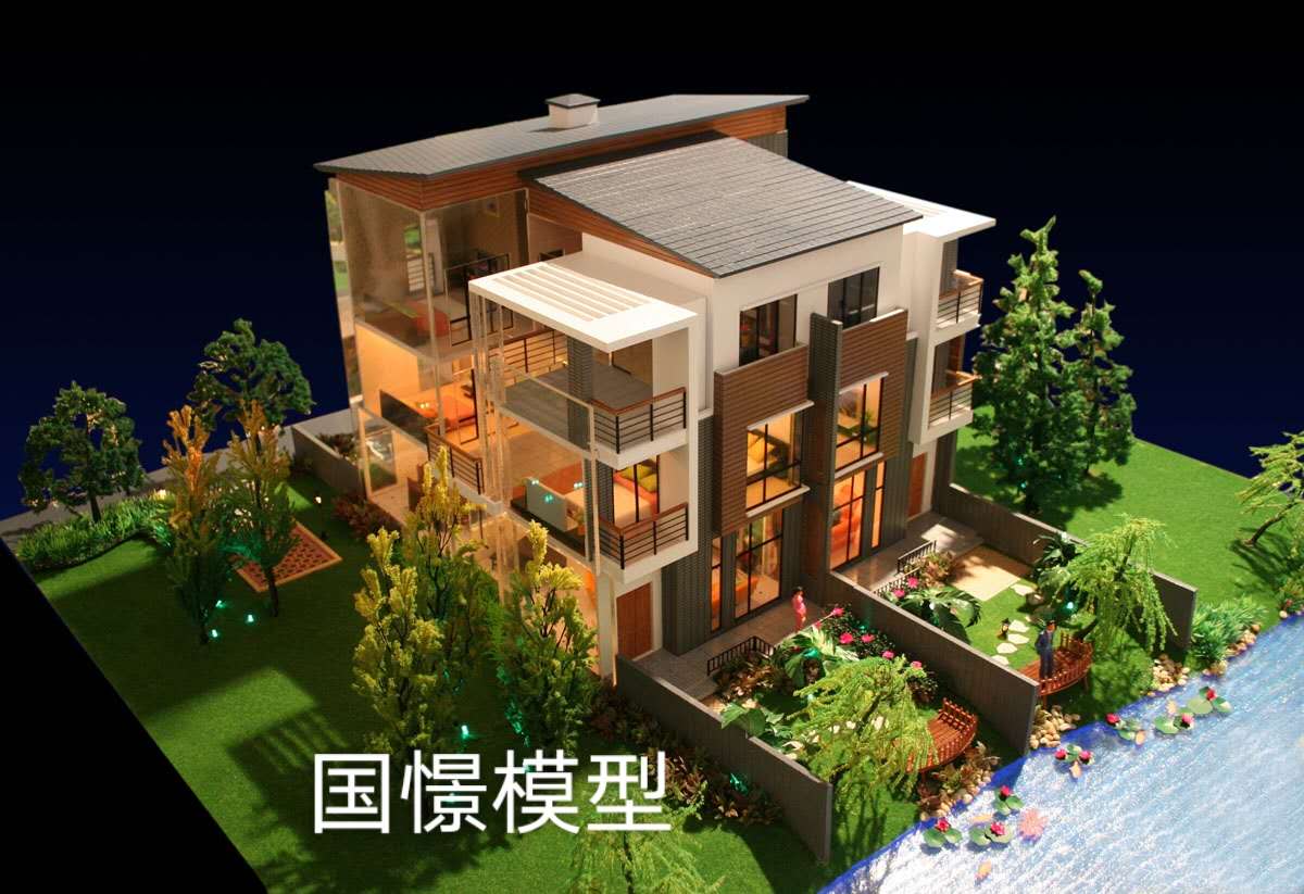 阳朔县建筑模型